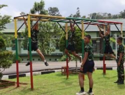 Brigif TP 88/KBK Gelar Lomba Ketangkasan Prajurit