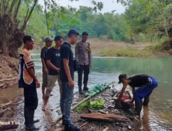 Mayat Orang Hanyut Ditemukan di Hulu Sungai Buluan Rejang Lebong