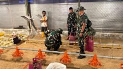 Prajurit Brigif TP 88/KBK Laksanakan Pembelajaran dan Pendampingan di Kandang Ayam