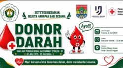 Hari Ini, IPSM Linggau Gelar Kegiatan Donor Darah di Dinsos