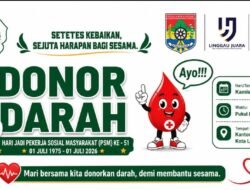 Hari Ini, IPSM Linggau Gelar Kegiatan Donor Darah di Dinsos