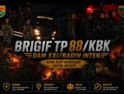 35 Prajurit Brigif TP 88/KBK Turun Tangan Tangani Kebakaran di Rejang Lebong