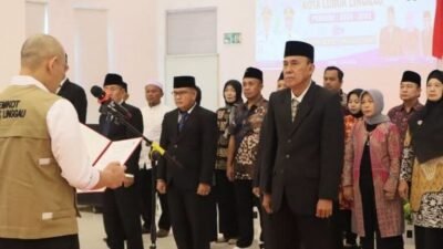 Wako Lantik dan Kukuhkan Pengurus LLI Linggau Periode 2026-2031
