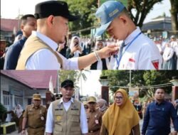 Wali Kota Tinjau Kegiatan MPLS di SMAN 1 Lubuk Linggau