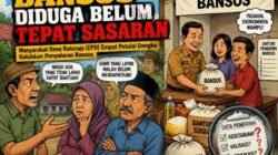 Masyarakat Desa Baturaja EPD Keluhkan Penyaluran Bansos Diduga Tidak Tepat Sasaran