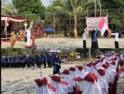 Upacara HUT RI ke-81Desa Tanjung Sanai 1 Dihadiri Berbagai Unsur Kecamatan