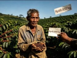 Tak Punya Posisi Tawar, Petani Kopi Rejang Lebong Hanya Dapat Rp45.000/kg