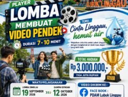 HUT ke 25 Linggau, PDAM Adakan Lomba Video Pendek Bertema Hemat Air