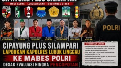 Cipayung Plus Silampari Laporkan Kapolres Linggau ke Mabes Polri