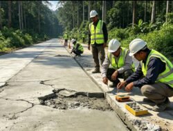 Kualitas Jalan Mutek Linggau Dibawah Standar, Negara Rugi Rp222 Juta Lebih