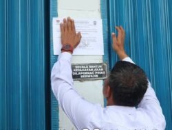 Gudang Miras di Siring Agung Dihentikan Sementara