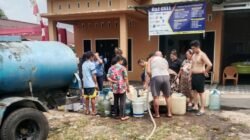 TRC PDAM TBS Kembali Bagikan Air Bersih Gratis