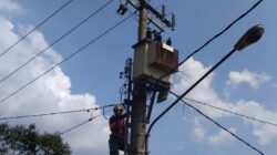 PLN ULP Tebing Tinggi Lakukan Penyeimbangan Beban Trafo dan Perbaikan Grounding di Saling