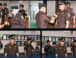 Kajari Linggau Lantik Dua Pejabat Baru, Perkuat Kinerja Penegakan Hukum